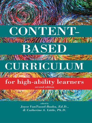 cover image of Content-Based Curriculum for High-Ability Learners